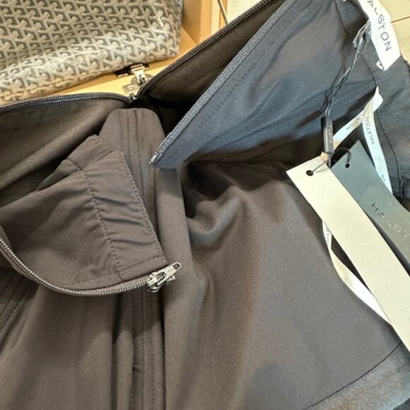 HALSTON BLACK SIZE 2 STRAPLESS JUMPSUIT BRAND NEW WITH TAGS - Picture 10 of 11